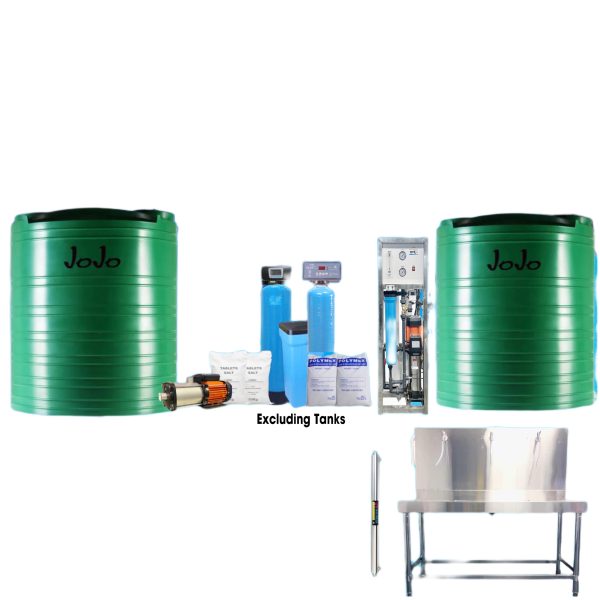 Water Purification Plant, 250 Litres Per Hour On Brackish Water